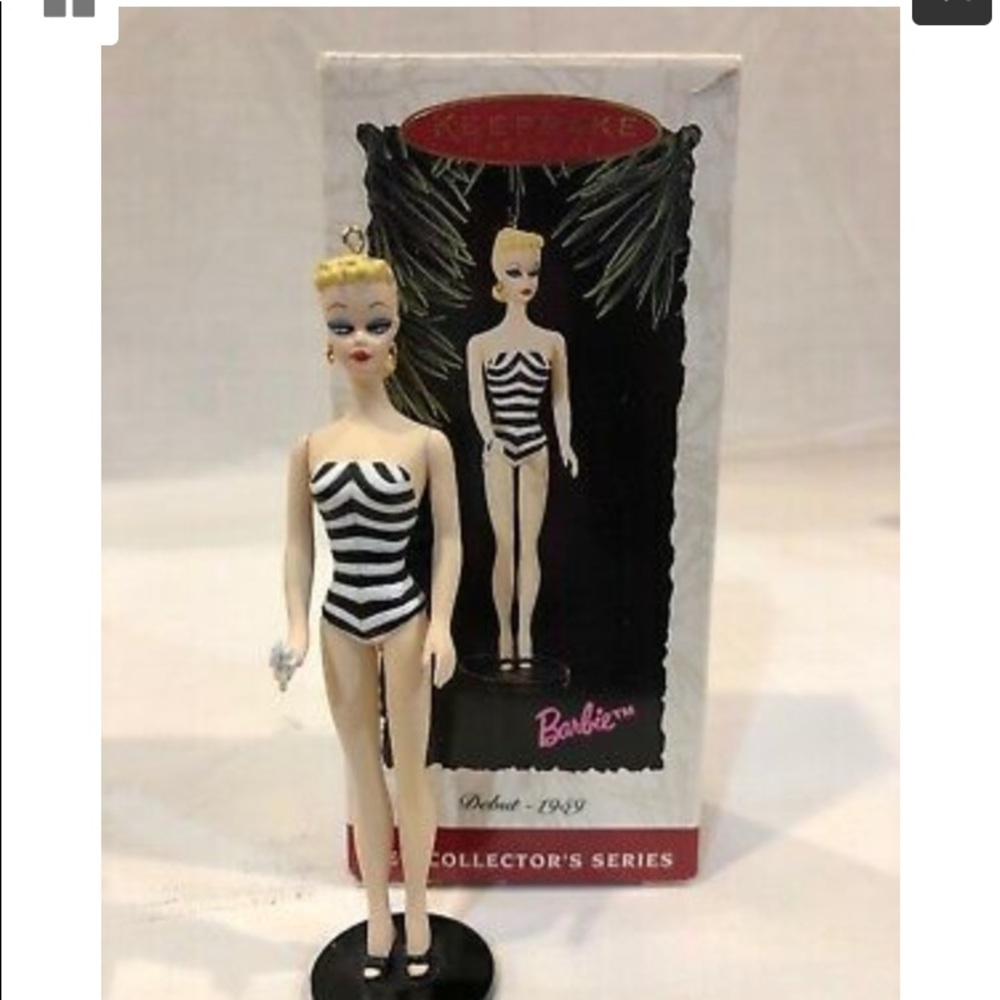NEW Vintage 1st BARBIE Keepsake Ornament in Series w Box